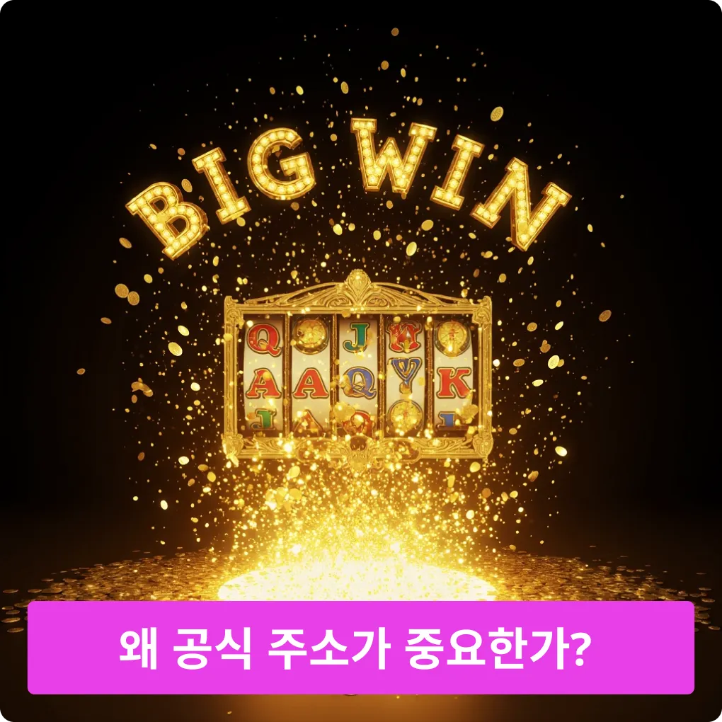 왜 공식 주소가 중요한가?